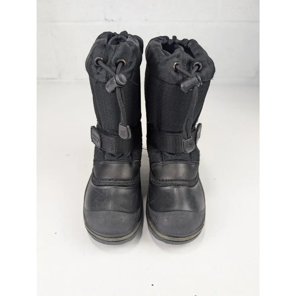 Baffin Mustang Polar Proven Youth 12 Black Winter Boots -40 degrees Waterproof